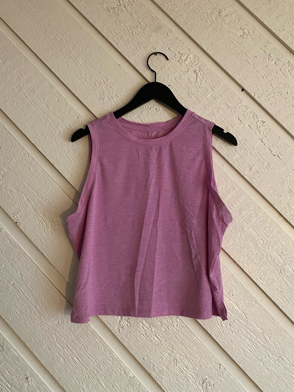 Boxy Pink Workout Tank